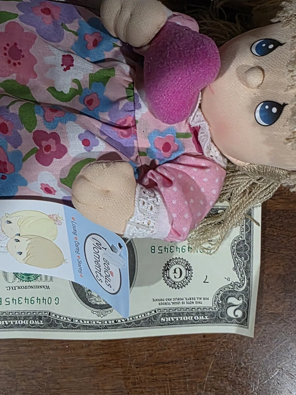 Precious Moments Pink-Heart Plush Doll - Pink Outfit